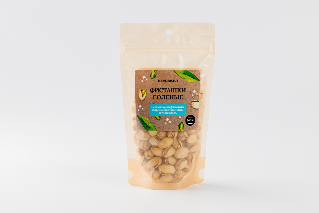 

Фисташки соленые, 140 г