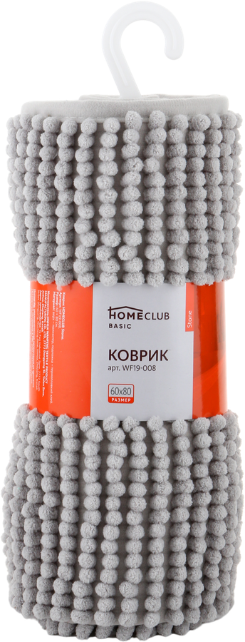 

Коврик HOMECLUB Stone 60х80см, шенилл Арт. WF19-008