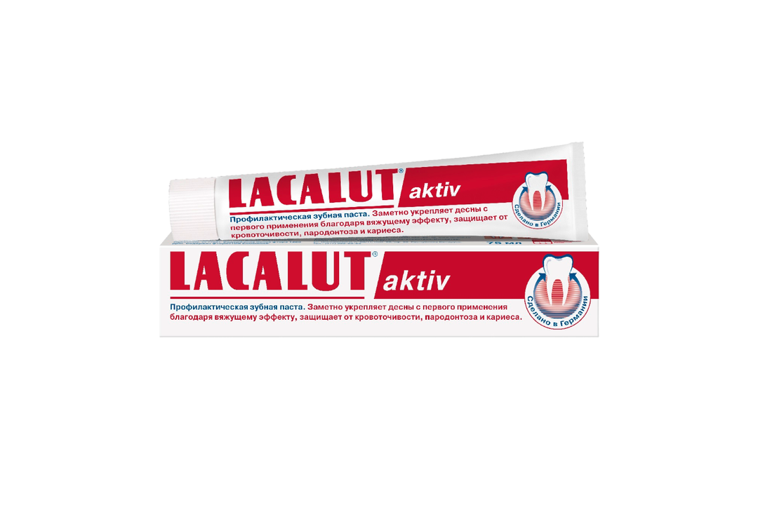 

Зубная паста Lacalut aktiv профилактическая 75 мл
