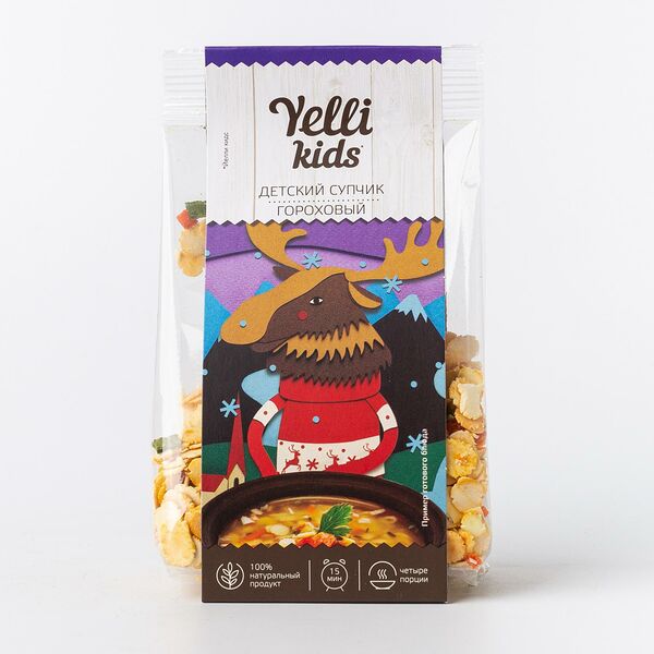 Детский супчик Гороховый, Yelli
