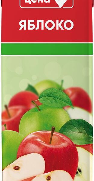 Нектар Красная цена Яблоко 200 мл