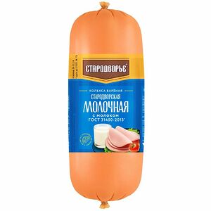 Колбаса Стародворье молочная вареная, вес.