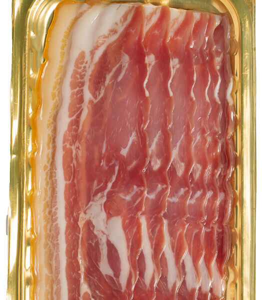 Бекон Егорьевская По-Егорьевски свиной сырокопчёный, нарезка 100г