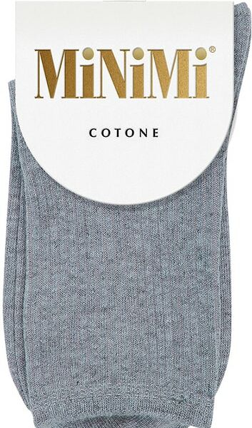 Носки женские MiNiMi Cotone серые р.35-38