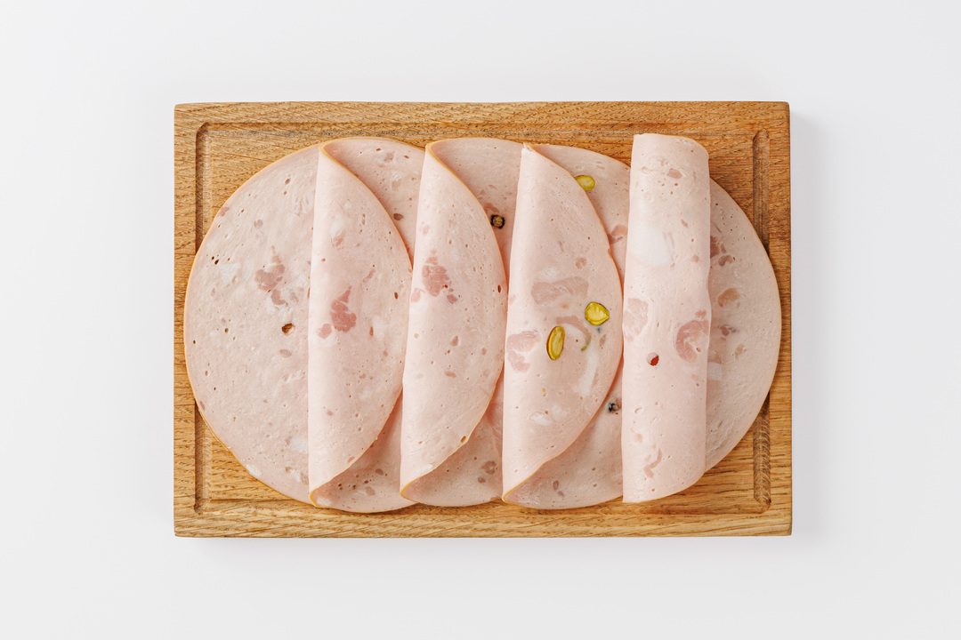 

Колбаса вареная Мортаделла, нарезка 170 г