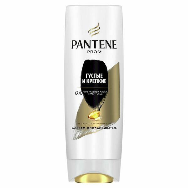 Бальзам-ополаскиватель для волос Pantene Pro-V Густые и крепкие