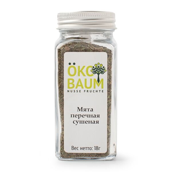 Приправа OKO BAUM мята сушеная 18г, Россия