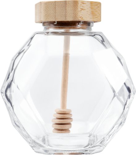 

Банка для меда Homeclub Cube стекло бамбук 380 мл арт. BSMHJ-1