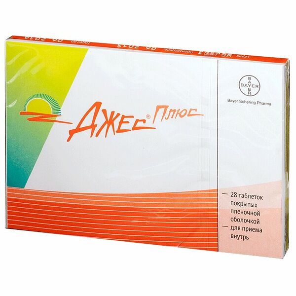 Джес Плюс таблетки 28 шт