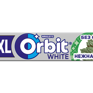 Жевательная резинка Orbit XXL нежная мята, 20.4 г