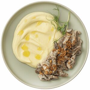 Бефстроганов с картофельным пюре Шеф Перекрёсток, 250г