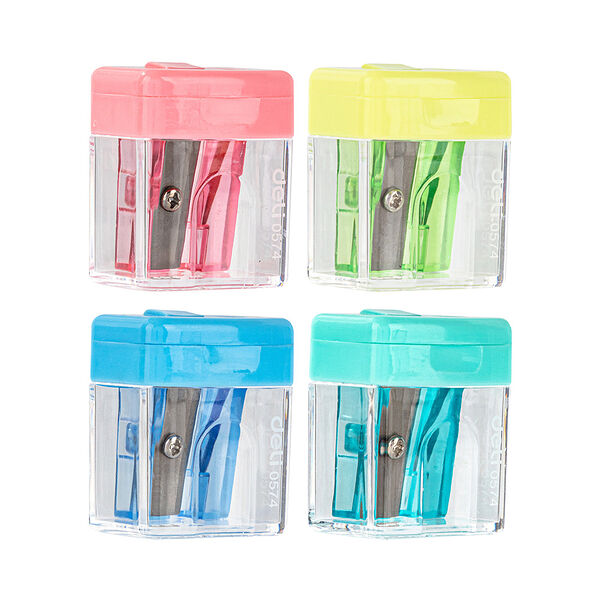 Точилка на 1 отв. Canister Deli, ассорти артE0574