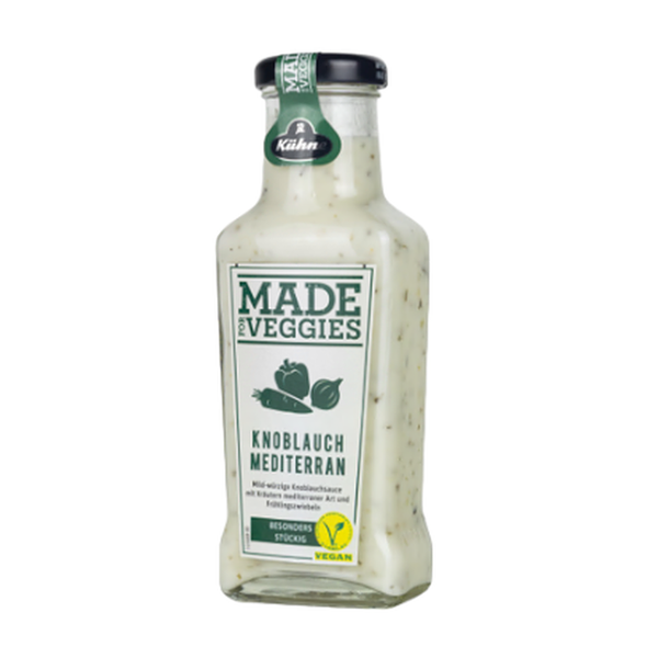 Соус Kuhne чесночный-средиземноморские травы Made for Veggies