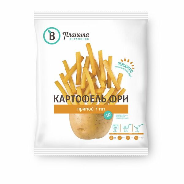 Картофель фри Планета Витаминов прямой