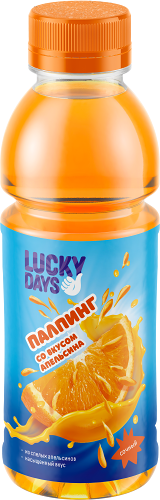 Напиток Lucky Days Палпинг апельсин
