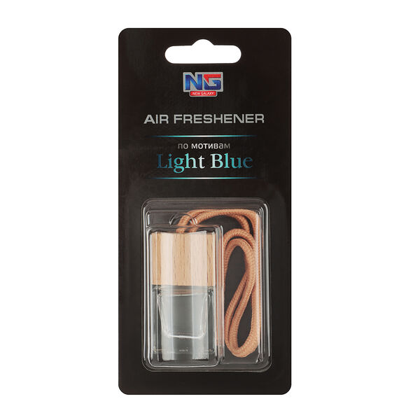 New galaxy ароматизатор подвесной автопарфюм, по мотивам light blue, 5 мл
