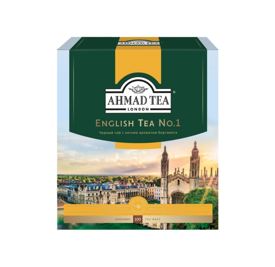 

Чай Ahmad Tea Английский чай No1 черный, 100 шт