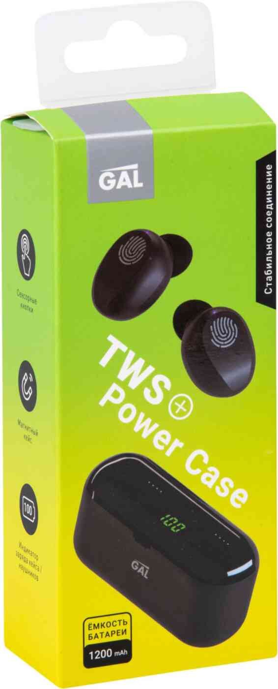 

Гарнитура Bluetooth Gal TW-2400 с микрофоном черный