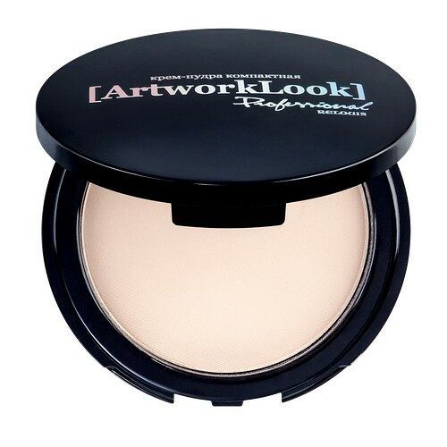 Крем-пудра компактная `RELOUIS` ARTWORKLOOK PROFESSIONAL тон 01
