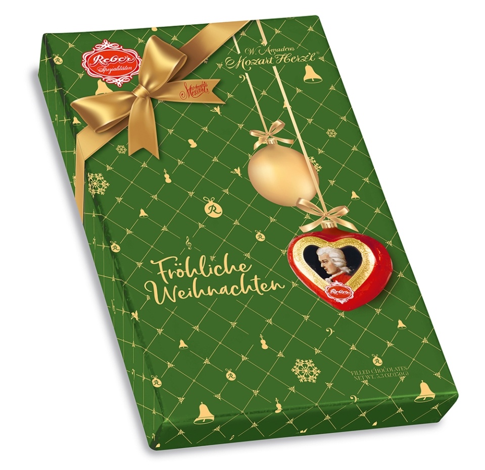 

Конфеты шоколадные Reber Mozart Herz`l 150 г