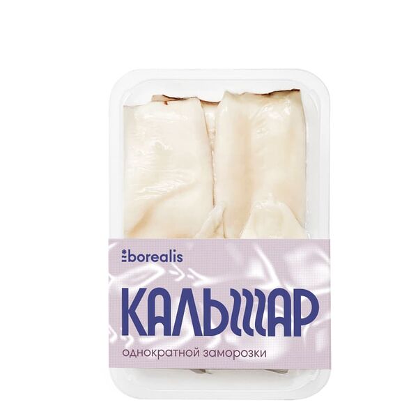 Кальмар командорский, тушка без кожи свежемороженая, Borealis, 500 г