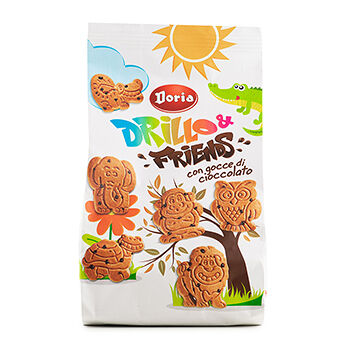 Печенье сахарное Doria с шоколадной крошкой 