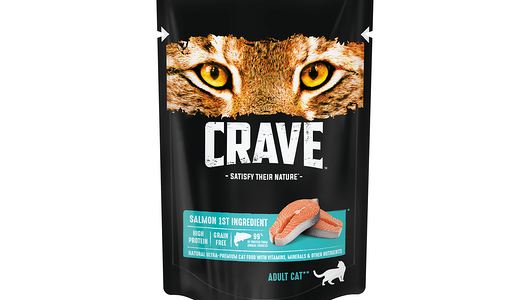 Корм для взрослых кошек Crave Лосось, 70г