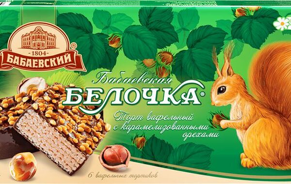 Торт Бабаевский Бабаевская Белочка 250г