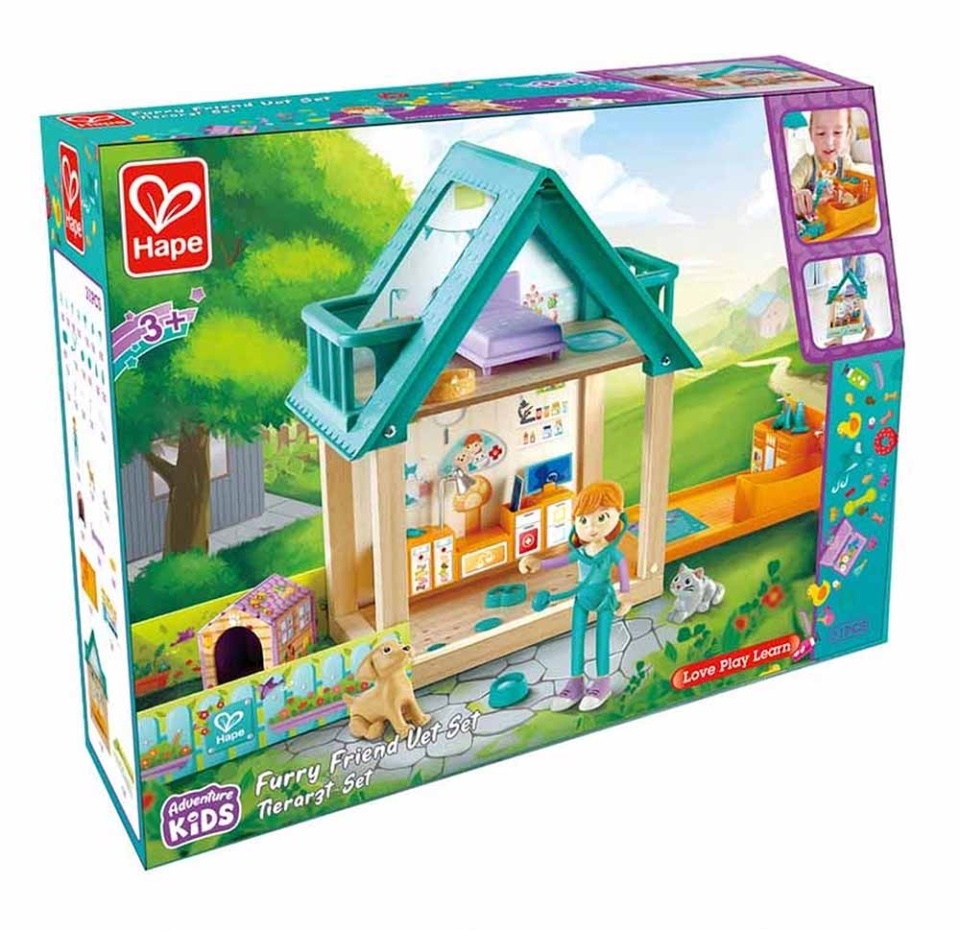 

Игровой набор «Ветеринарная клиника» от 3 лет, Hape, Швейцария