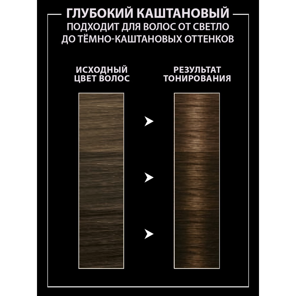 

Оттеночный бальзам для волос Syoss Colorglow Глубокий каштан 100 мл