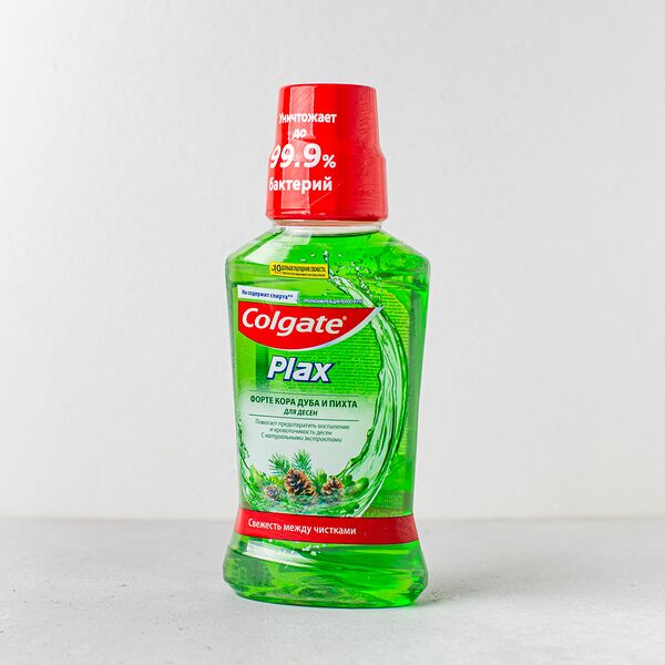 Ополаскиватель для десен Colgate Plax Форте, Кора дуба и Пихта