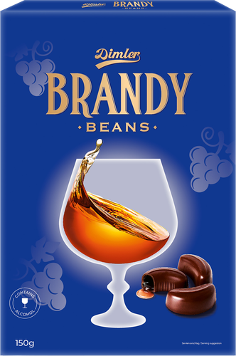 

Конфеты DIMLER с алкогольной начинкой бренди, 150 г