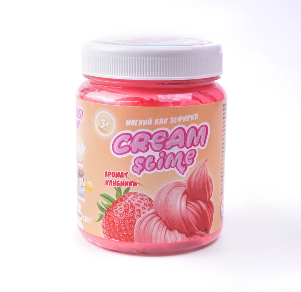 

Игрушка Slime Cream-Slime с ароматом клубники 250 г