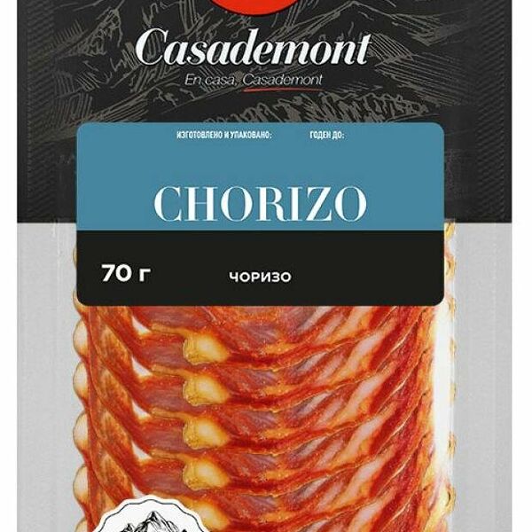 Колбаса сыровяленая Casademont Чоризо полусухая