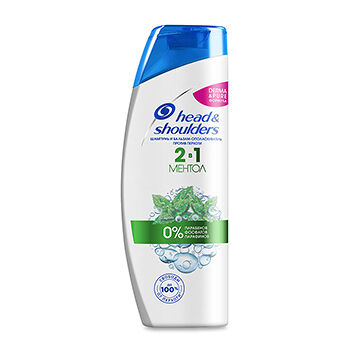 Шампунь для волос Head&Shoulders 2в1 Ментол, 400 мл