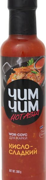Соус Чим Чим Hot Asia Wok Кисло-сладкий для жарки 250мл