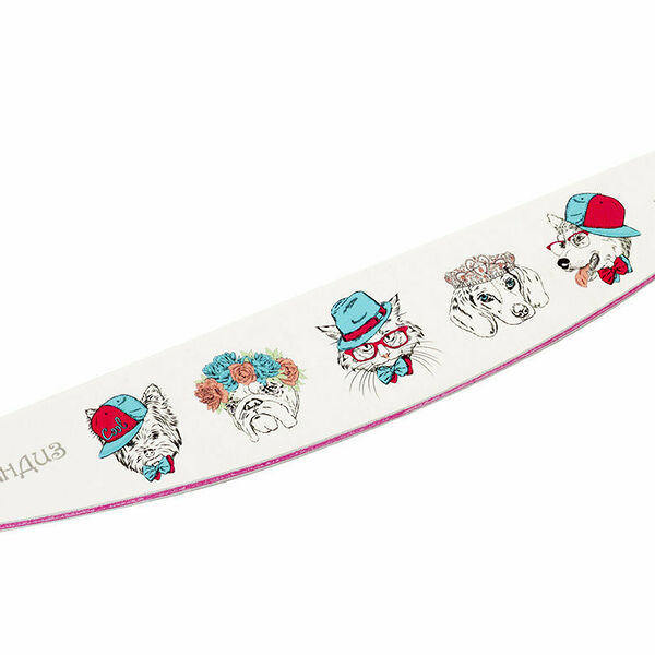 Пилка для ногтей Гурмандиз цветная 150/180