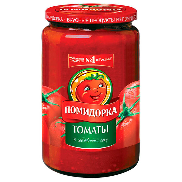 Томаты Помидорка в собственном соку 720г