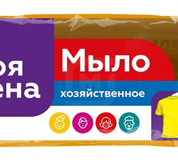 Мыло хозяйственное Моя цена 72%