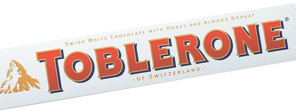 Шоколад Toblerone Белый с медово-миндальной нугой 100г