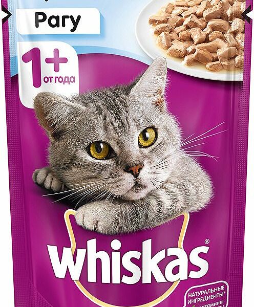 Корм для кошек от 1 года Рагу Whiskas Форель