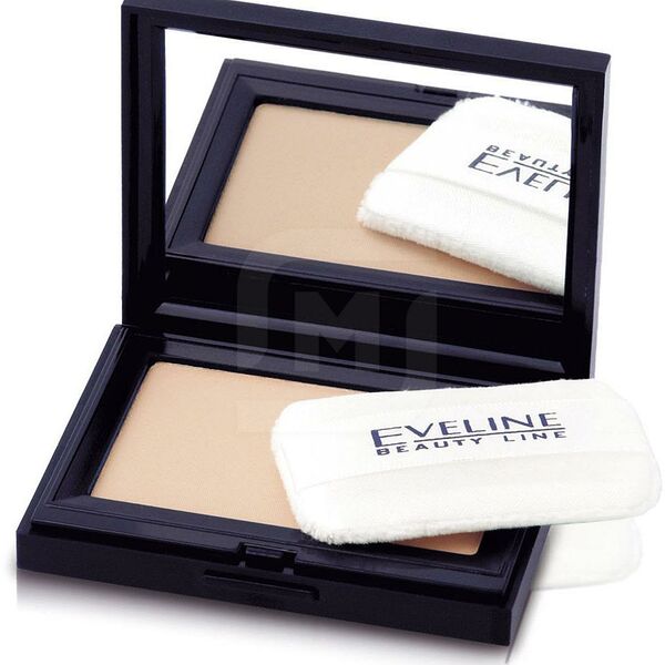 Пудра для лица Eveline бархатистая компактная тон 13, 9 г