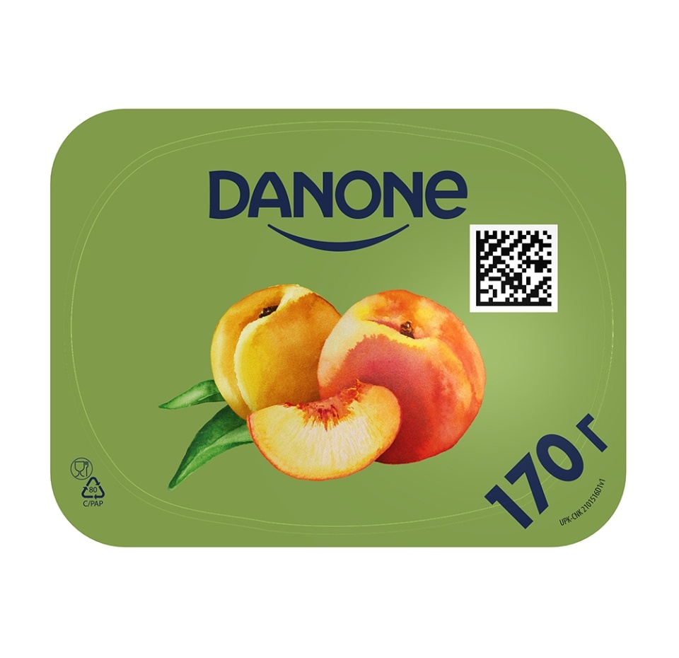 

Творожный продукт «Персик, абрикос» 3,6%, Danone, 170 г, Россия, БЗМЖ