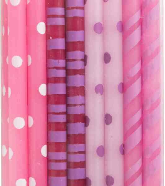 Свечи розовые Патибум Ассорти, 16 шт.