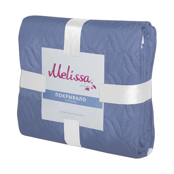 Покрывало стеганное двустороннее Melissa, 150x200 см, микрошелк