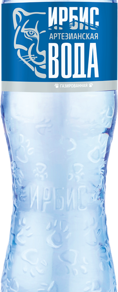 Вода питьевая газированная Ирбис артезианская 1500 мл
