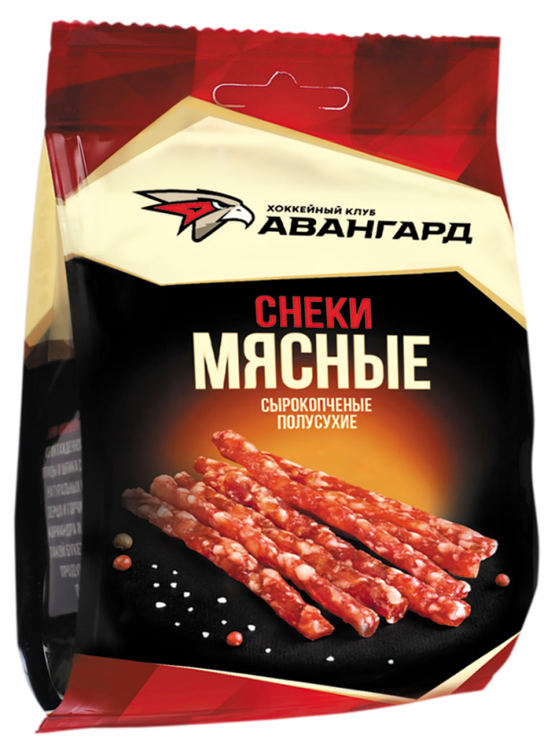

Снеки сырокопченые мясные Сибирские колбасы Авангард