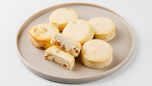 Сырники ванильные с изюмом, зам.(Продукт замороженный)