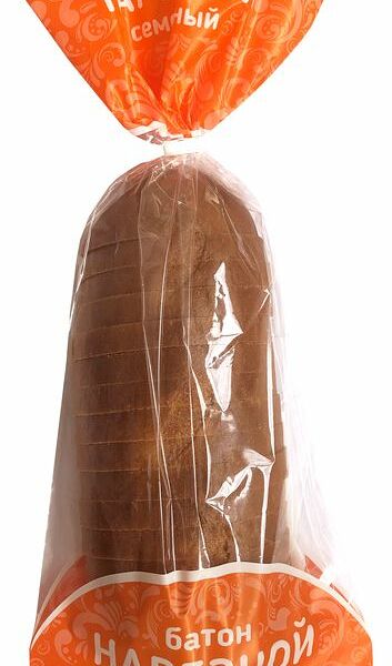 Батон Самарский ХЗ №5 Семейный нарезной, 350г