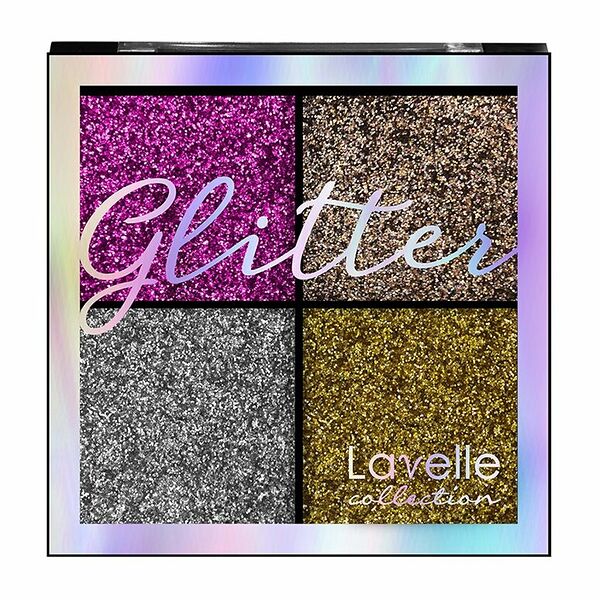 LAVELLE COLLECTION Тени для век Glitter, 12,4 г, 02 Северное сияние